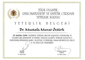 Plastik cerrahi Yeterlilik Belgesi, Yeterlilik, Yeterlilik Sınavı,